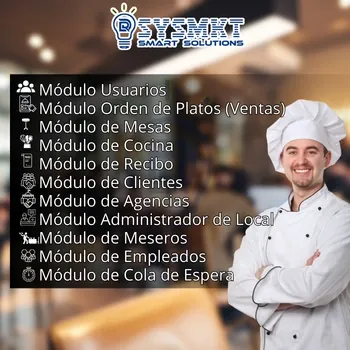 Software para restaurantes, cafés, comandas electrónicas y control de mesas